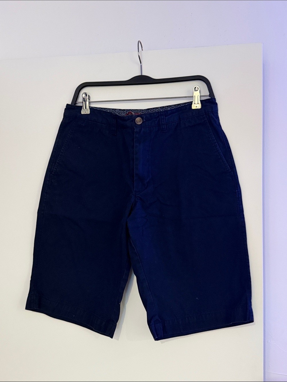 Merona Navy Flat-Front Men's Shorts